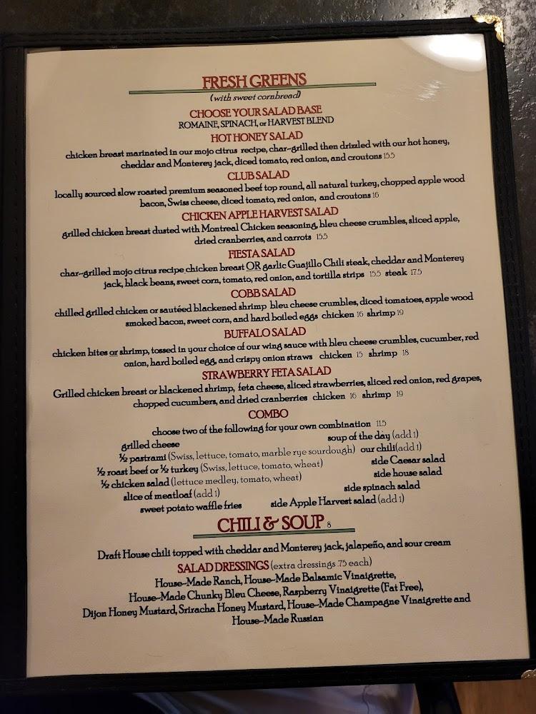 Village Draft House Menu image 2
