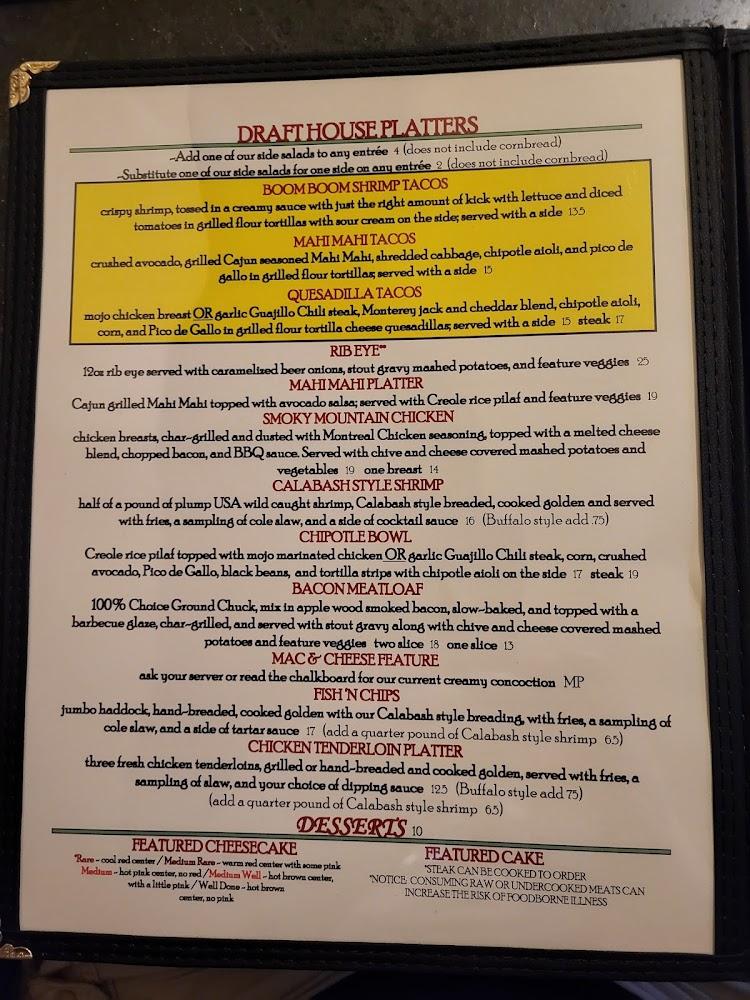 Village Draft House Menu image 4